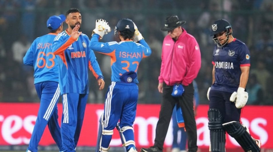 Namibia National Cricket Team vs India National Cricket Team Match Scorecard