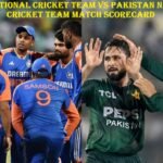 India National Cricket Team vs Pakistan National Cricket Team Match Scorecard