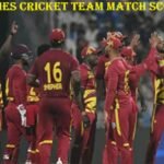 West Indies Cricket Team Match Scorecard