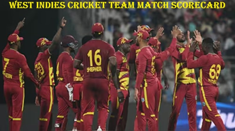 West Indies Cricket Team Match Scorecard