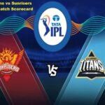 gujarat titans vs sunrisers hyderabad match scorecard