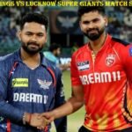 Punjab Kings vs Lucknow Super Giants Match Scorecard