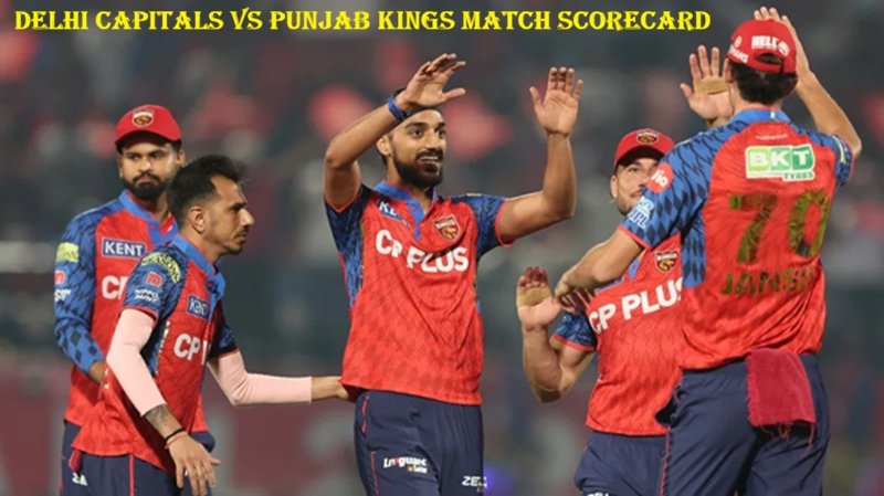Delhi Capitals vs Punjab Kings Match Scorecard