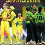 AUS W vs PAK W Match