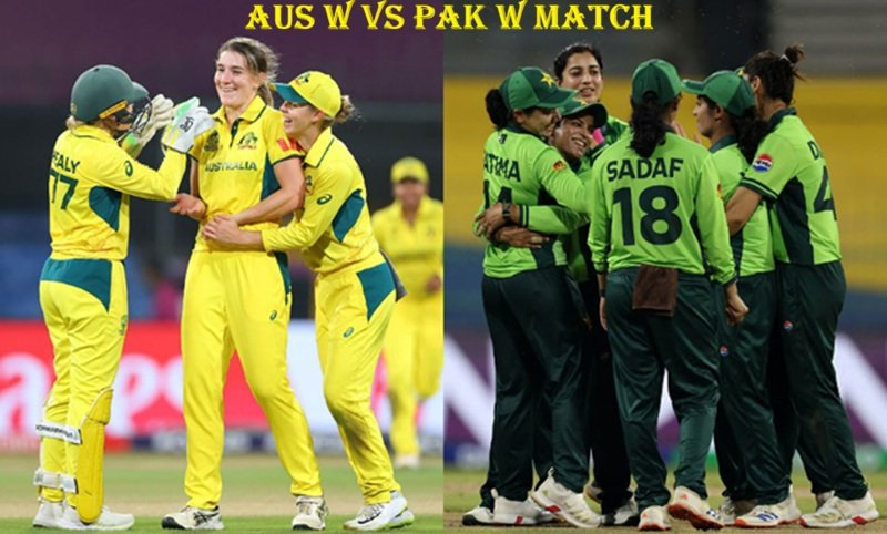 AUS W vs PAK W Match