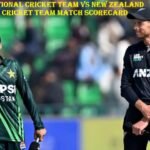 Pakistan National Cricket Team vs New Zealand National Cricket Team Match Scorecard